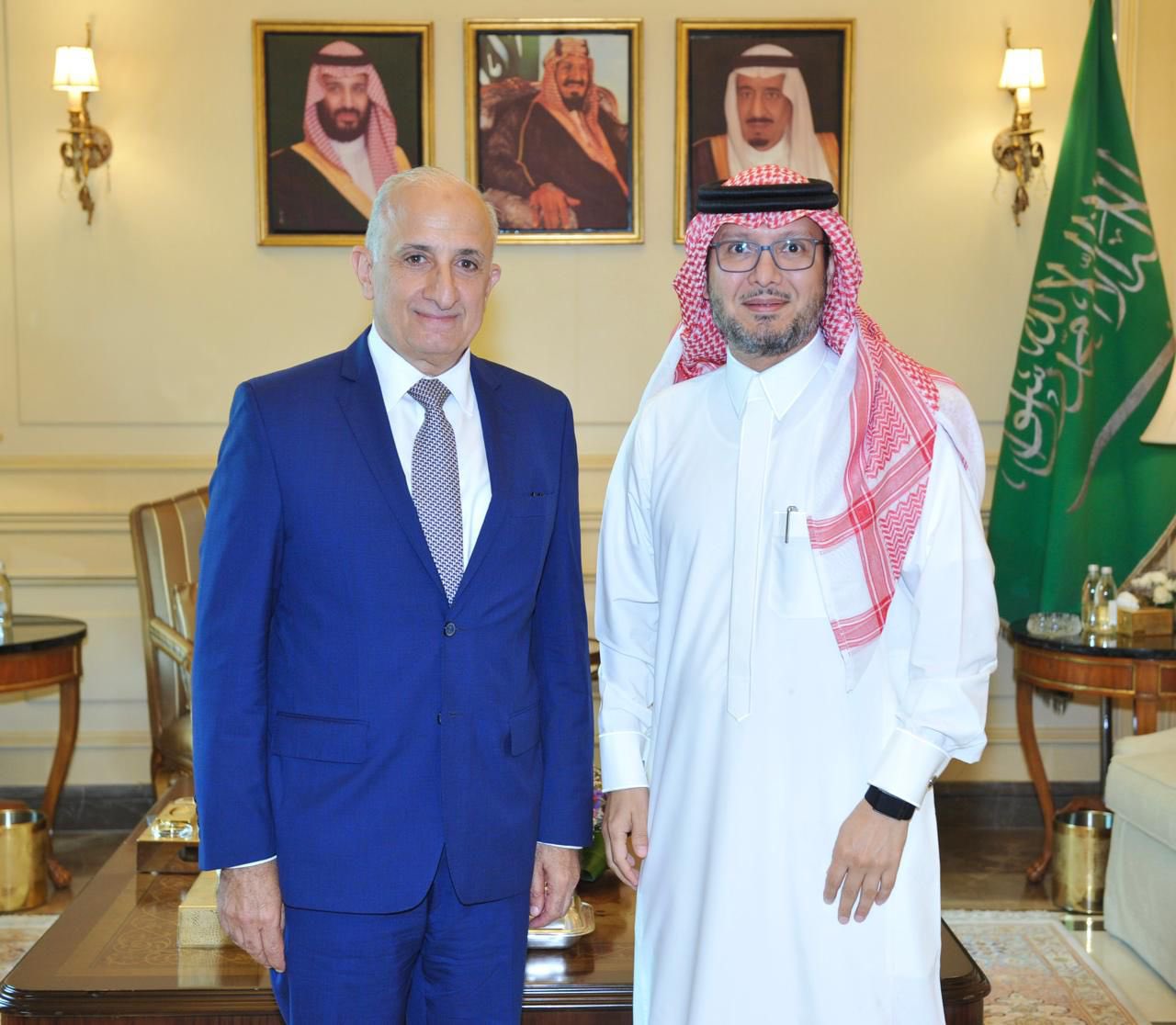 خلدون الشريف يلتقي السفير السعودي ويُثمّن حرص المملكة على استقرار لبنان ووحدته