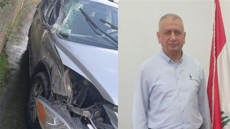 وفاة قائمقام جزين يحيى حميدي صقر في حادث سير في منطقة صفاريه على طريق جزين