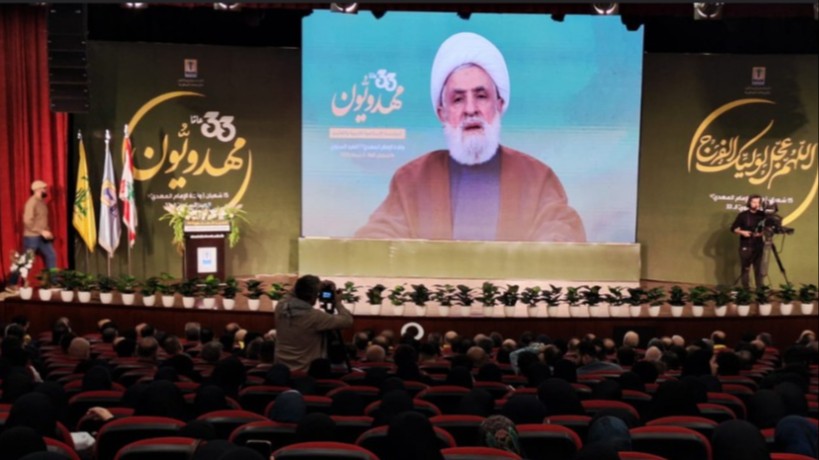 نعيم قاسم : نحن مع الانتخابات ولنعمل على عناوين الشرف الوطني والسيادة وبعدها ننتقل الى إستراتيجية وطنية تحمي لبنان
