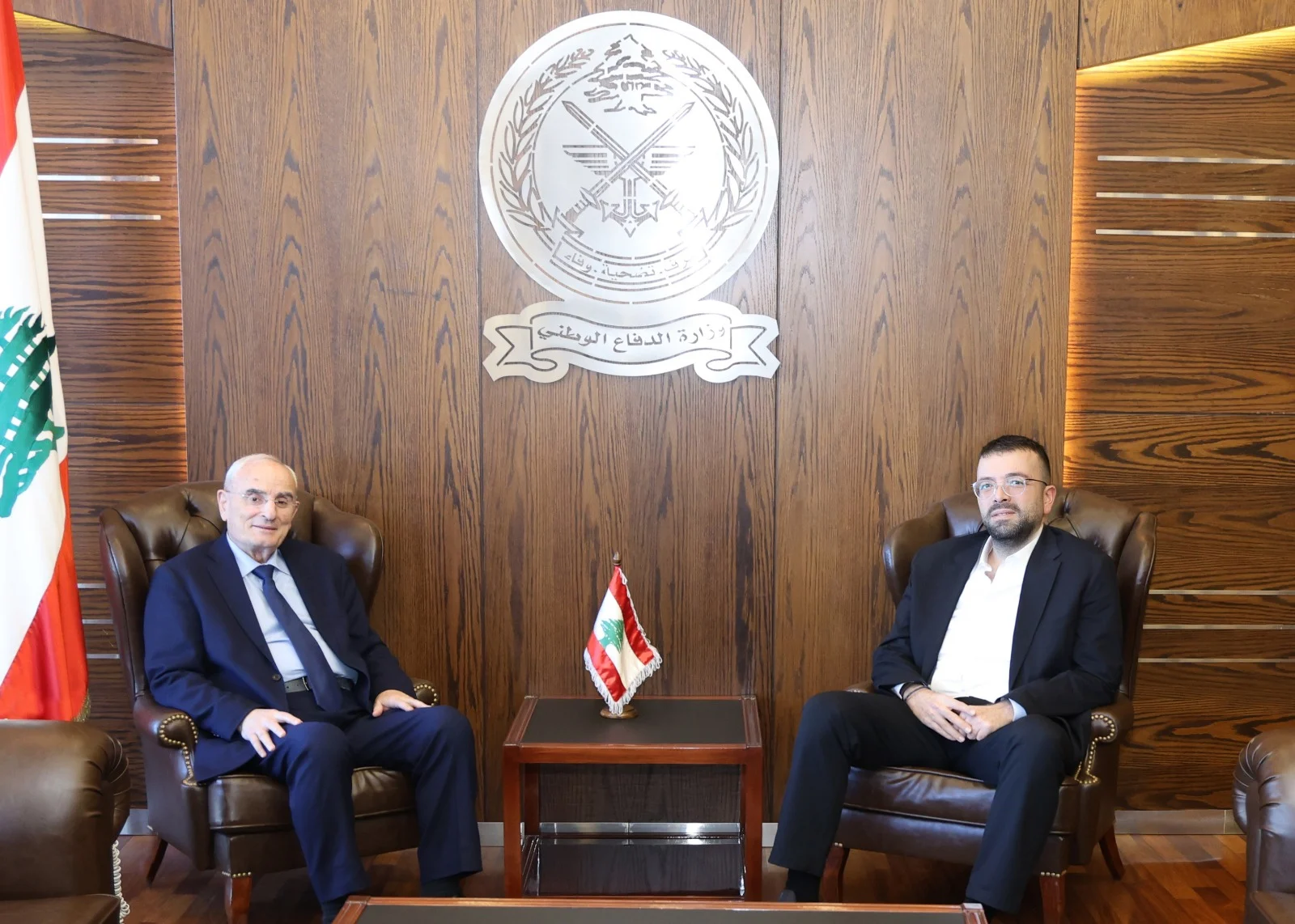 استقبالات وزير الدفاع في اليرزة