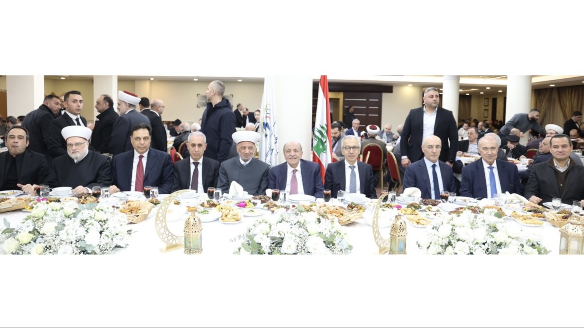 دريان في إفطار مؤسسات الدكتور محمد خالد: بوحدتنا ننتصر على الصعوبات
