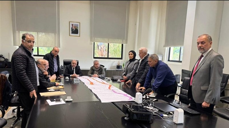بلدية صيدا ومجلس الانماء والاعمار يبحثون تعديل تخطيط أوتوستراد الجنوب