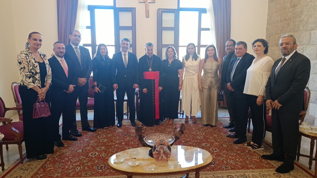 الراعي التقى وفدا من نقابة الصيادلة وأكد أهمية رسالتهم في حماية صحة المواطن وصون المهنة